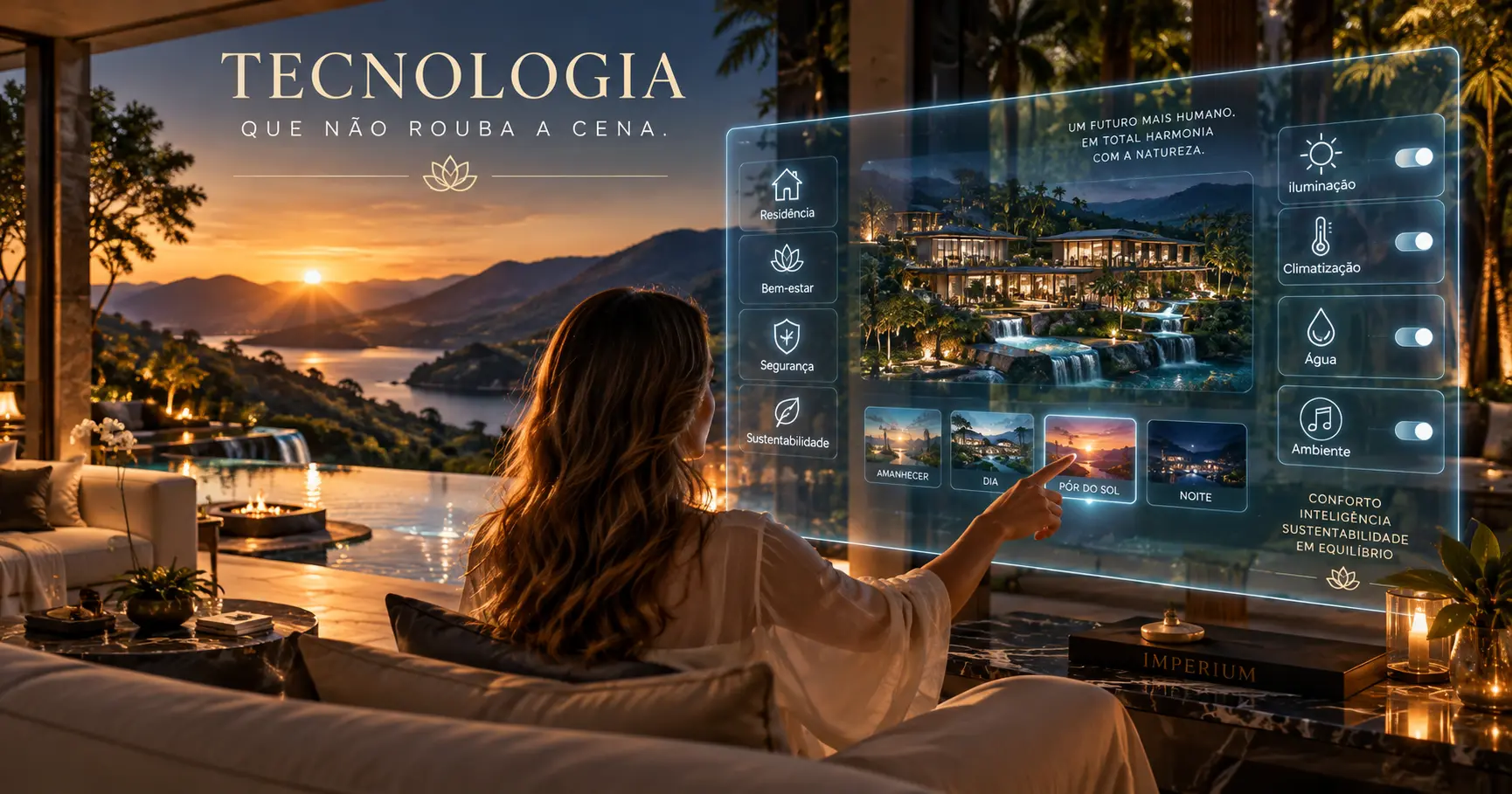 Tecnologia que não rouba a cena