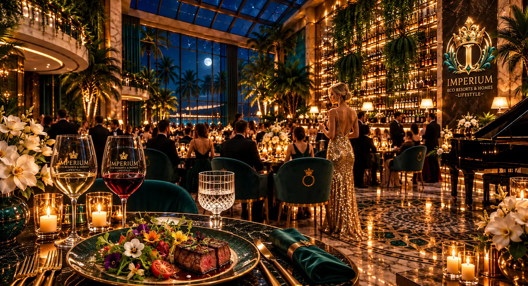 Experiência gastronômica e cultural durante a noite